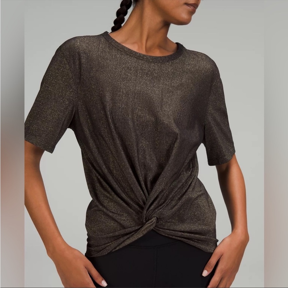 Lululemon Metallic Shirt
